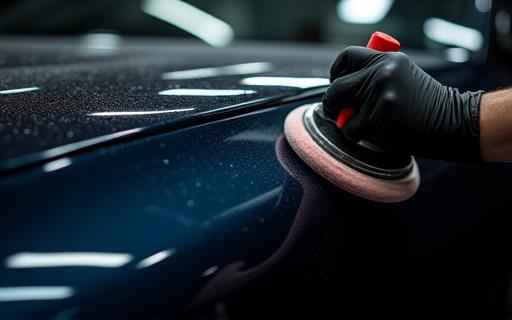 Detailing et polissage de carrosserie automobile